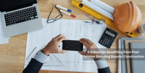 post tension cable construction